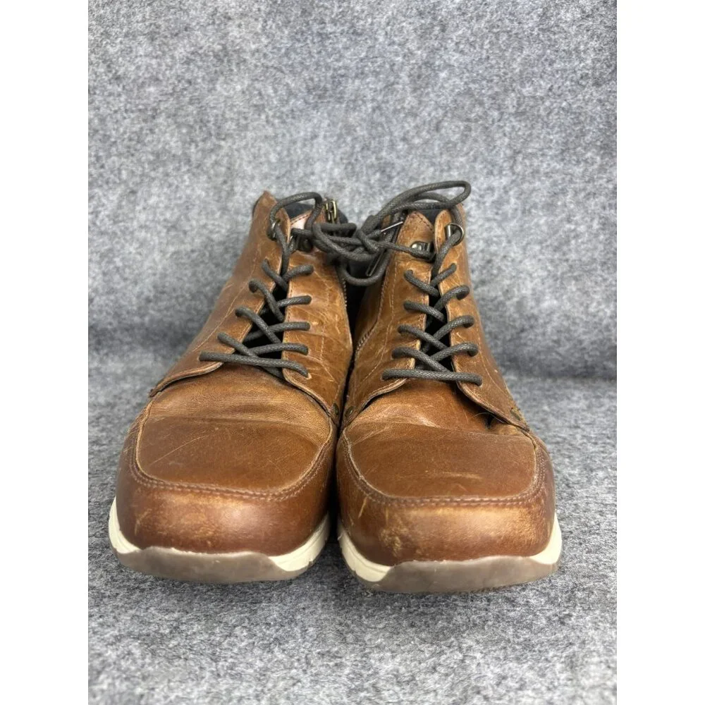 Crevo Stanmore Boots Mens Size 11 Brown Leather Chukka‎ Lace Up Ankle Shoes